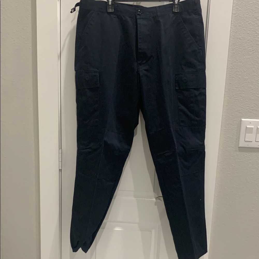 Men's Black Cargo Pants